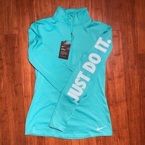 Nike Teal Pro Warm Dri-Fit Jacket (Large) NWT
